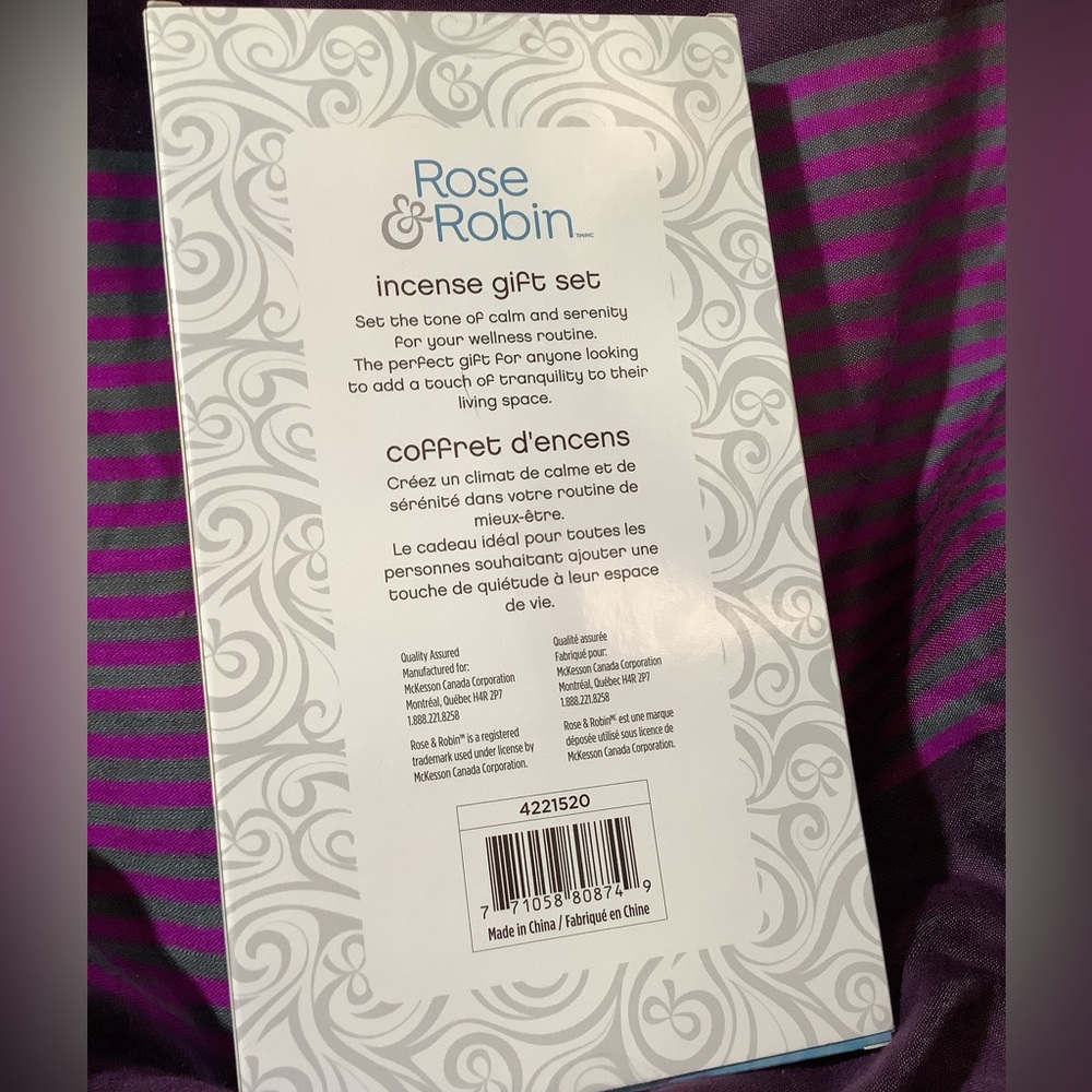 Lavender Incense Gift Set - Picture 3 of 3